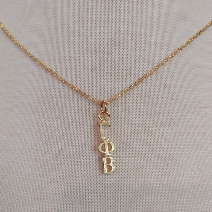 18K Gold Dipped Drop - Gamma Phi Beta