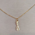 18K Gold Dipped Drop - Kappa Alpha Theta
