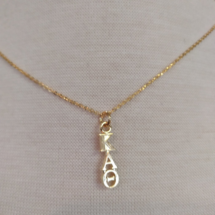 18K Gold Dipped Drop - Kappa Alpha Theta