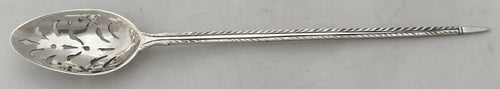 18th Century Silver, Feather Edge Pattern, Mote Spoon.