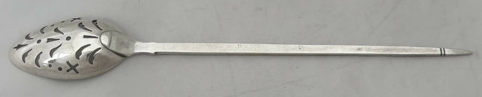 18th Century Silver, Feather Edge Pattern, Mote Spoon.