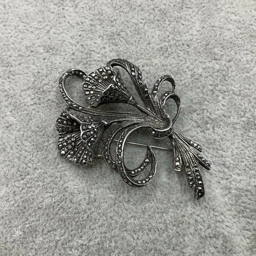 1950’s Silver Marcasite brooch