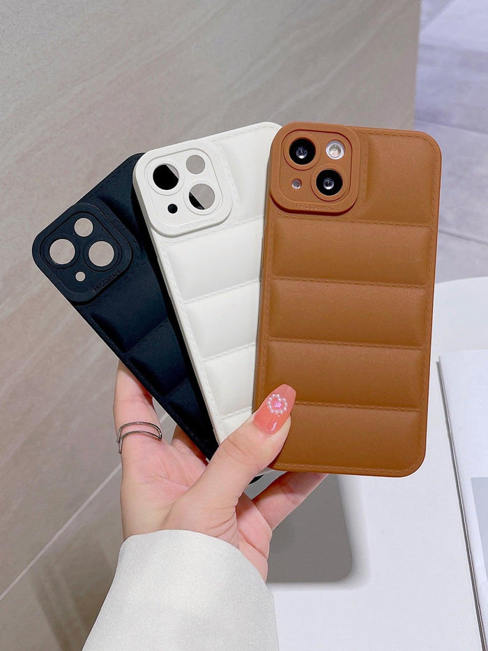 3pcs Plain Phone Case - Decotree.co Online Shop