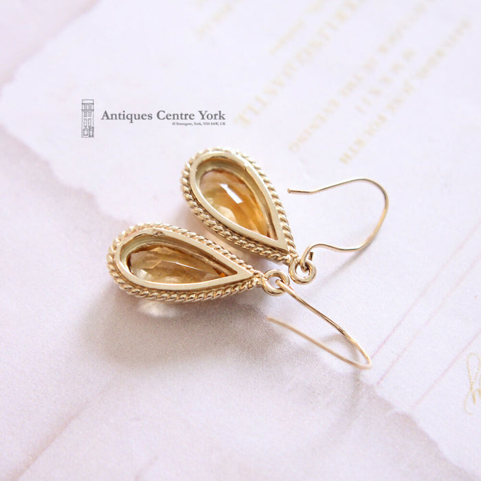 9ct Citrine Earrings
