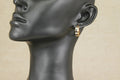 9ct Gold Tri Colour Hoop Earrings