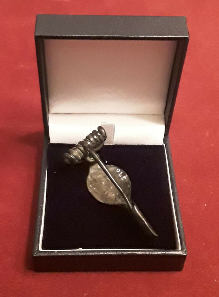 A Celtic, Bronze Nauheim Style Cloak Brooch.
