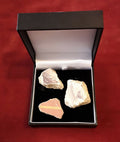 A Group Of Three Pieces Of Roman Wall Fresco ,With Original Colour Pigment.