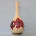 A Large Moorcroft Vase (10.23inch) in the Hibiscus Design by Walter Moorcroft