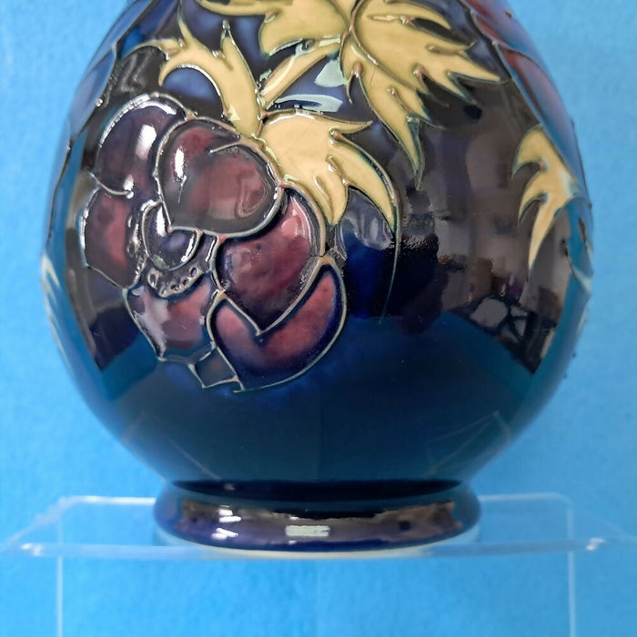 A Large Moorcroft Vase (7.48inch) in the Anemone Design by Walter Moorcroft