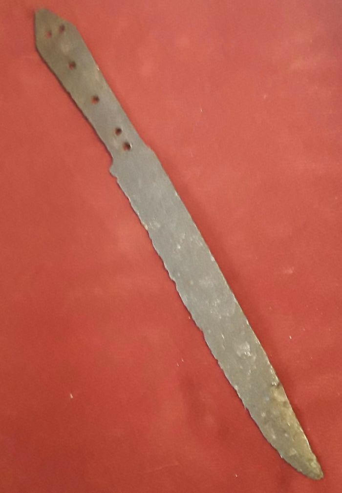 A Medieval Period Iron Dagger.