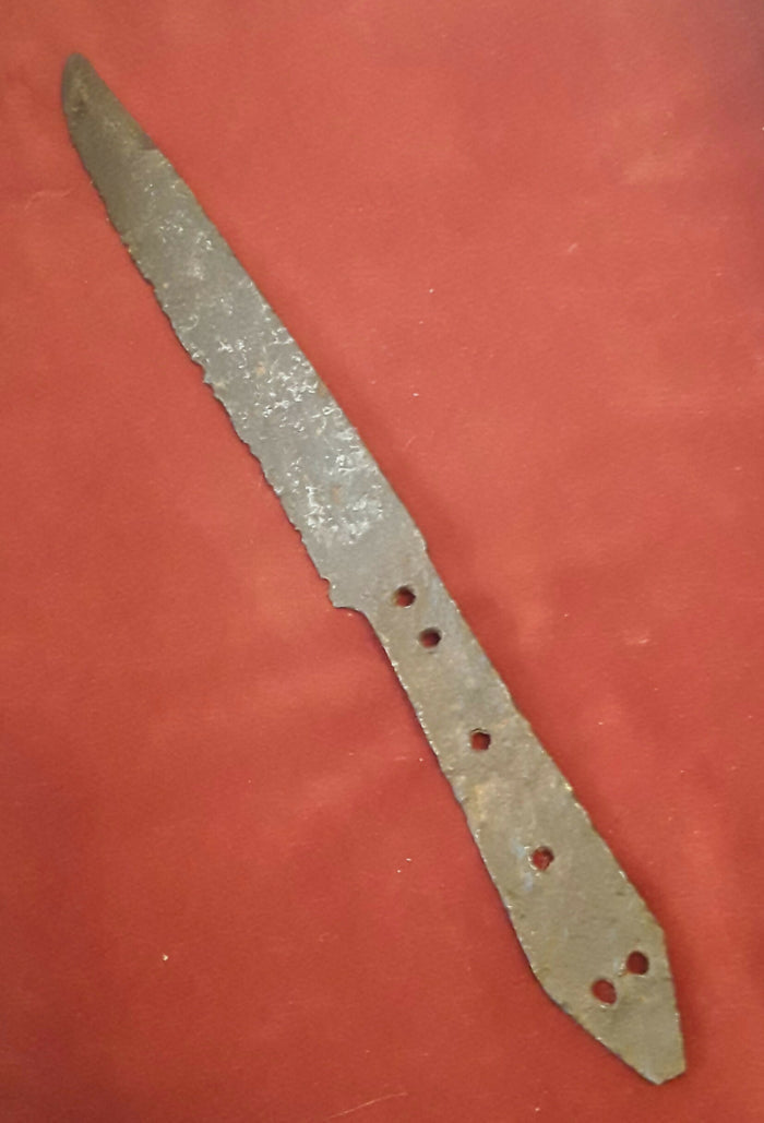 A Medieval Period Iron Dagger.