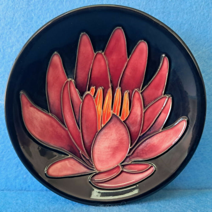 A Moorcroft Pin Dish in the May Lily Design by Emma Bossons