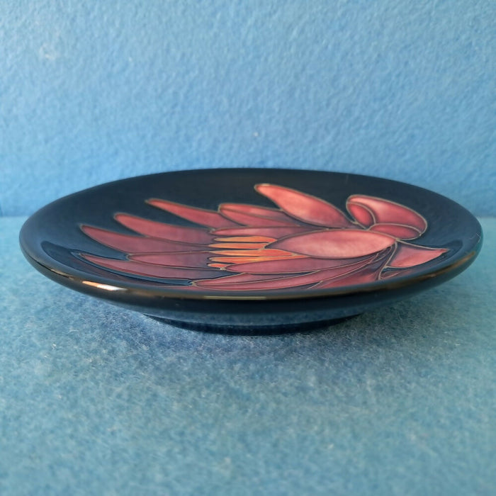 A Moorcroft Pin Dish in the May Lily Design by Emma Bossons