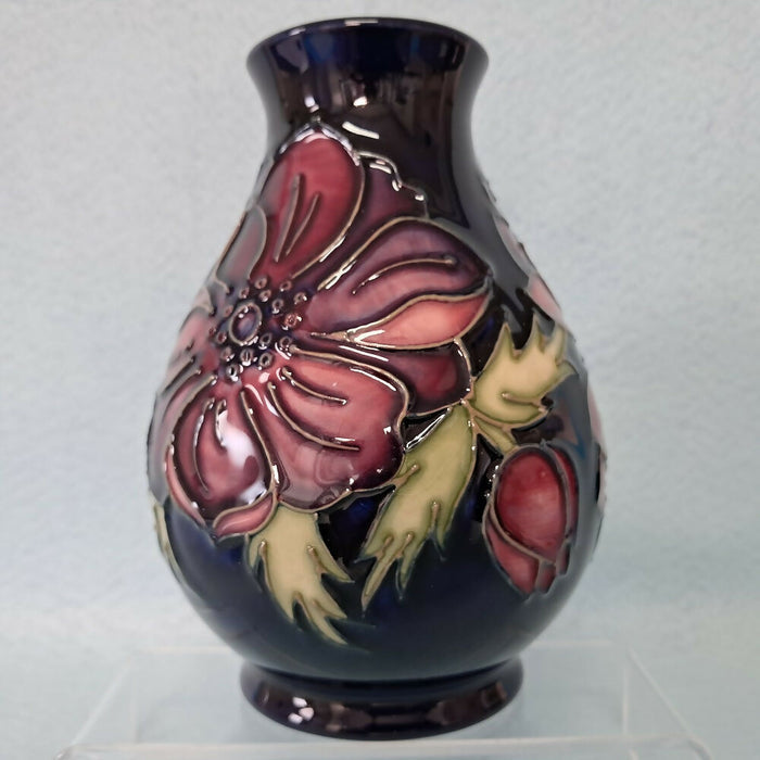 A Moorcroft Vase (5.39 inch) in the Anemone design