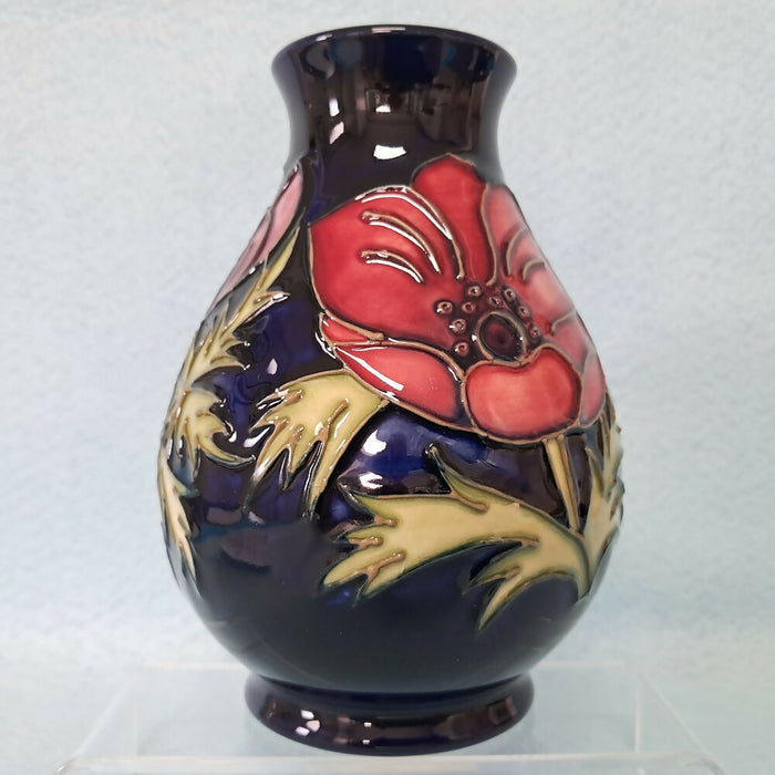 A Moorcroft Vase (5.39 inch) in the Anemone design