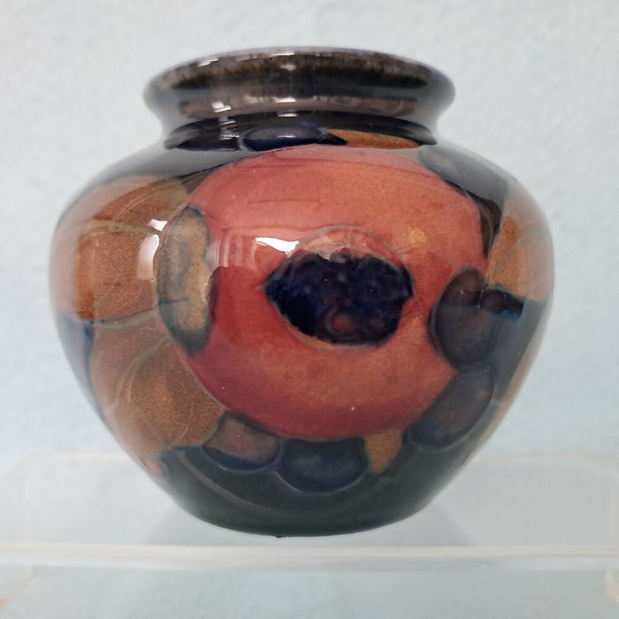 A Moorcroft Vase c1918-1926 in the Pomegranate Design by William Moorcroft