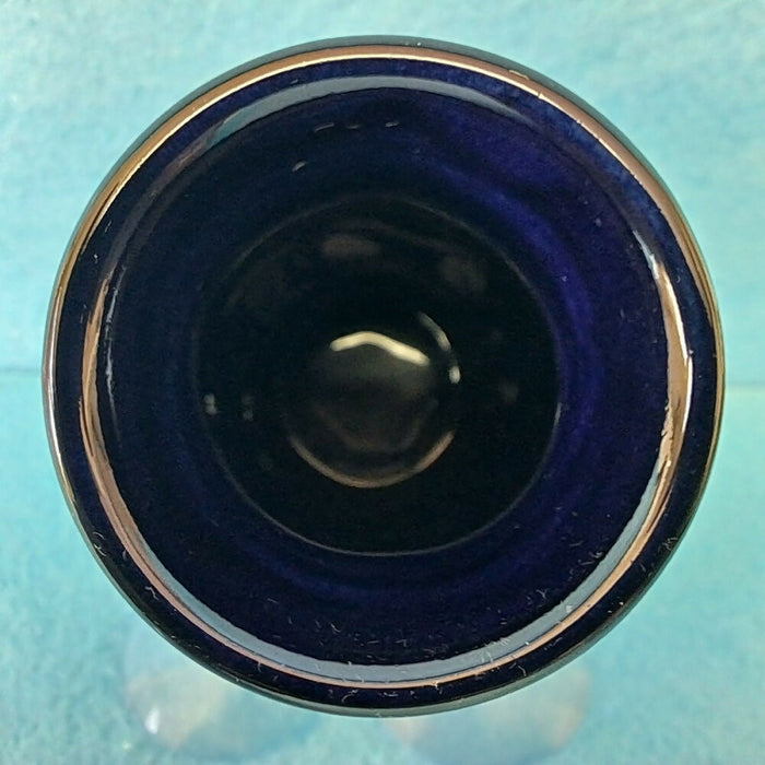 A Moorcroft Vase in the Anemone Design. Centenary Year Cypher Back Stamp.