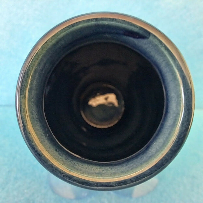 A Moorcroft Vase in the Finches Design by Sally Tuffin