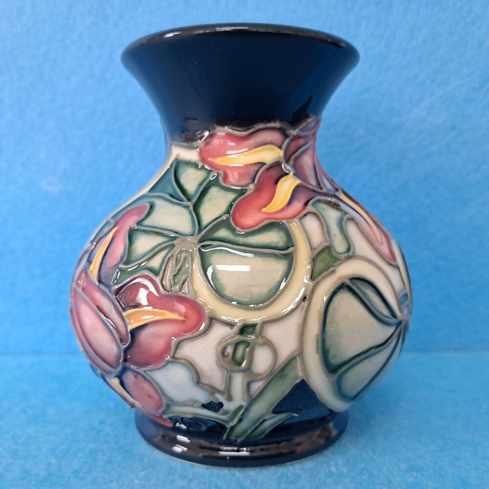 A Moorcroft Vase in the Palmata Design by Shirley Hayes