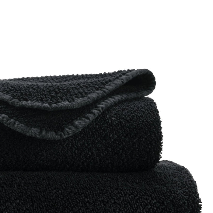 Abyss Twill Bath Sheet 40x72 Black 990 - Fig Linens and Home - View 3