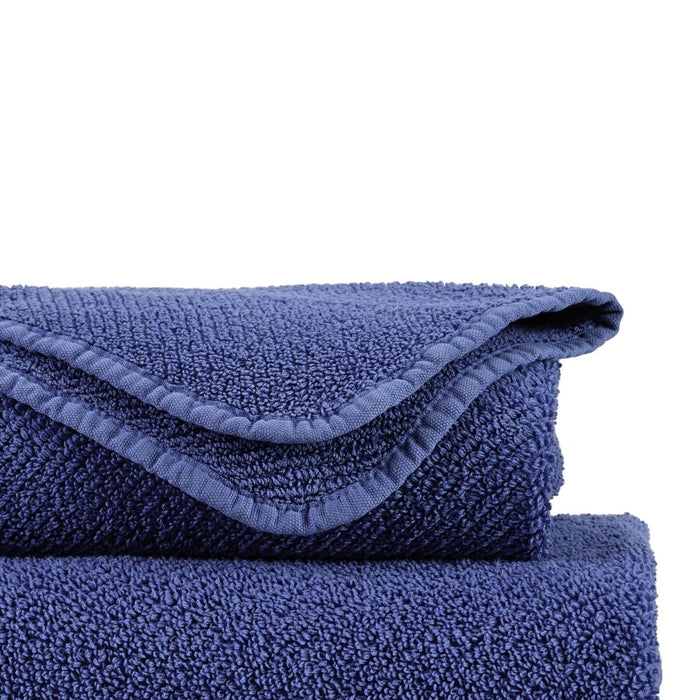 Abyss Twill Euro Bath Sheet 39x59 Cadette Blue 332 - Fig Linens and Home - View 3