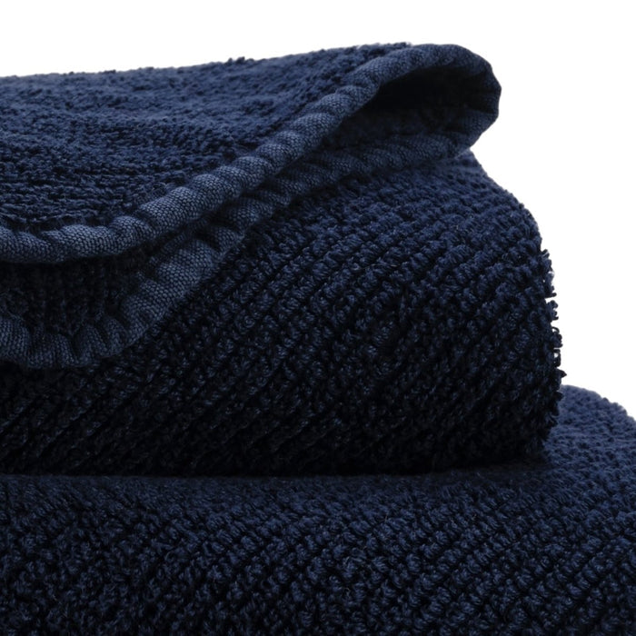 Abyss Twill Euro Bath Sheet 39x59 Navy 314 - Fig Linens and Home - View 3