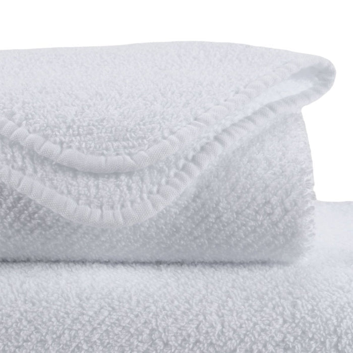 Abyss Twill Euro Bath Sheet 39x59 White 100 - Fig Linens and Home - View 2