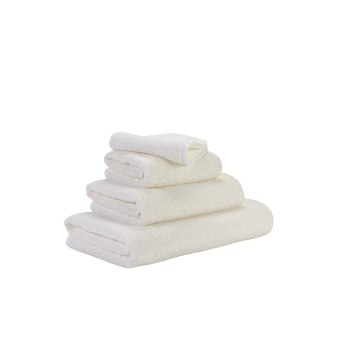 Abyss Twill Euro Hand Towel 21x39 Ivory 103 - Fig Linens and Home - View 2