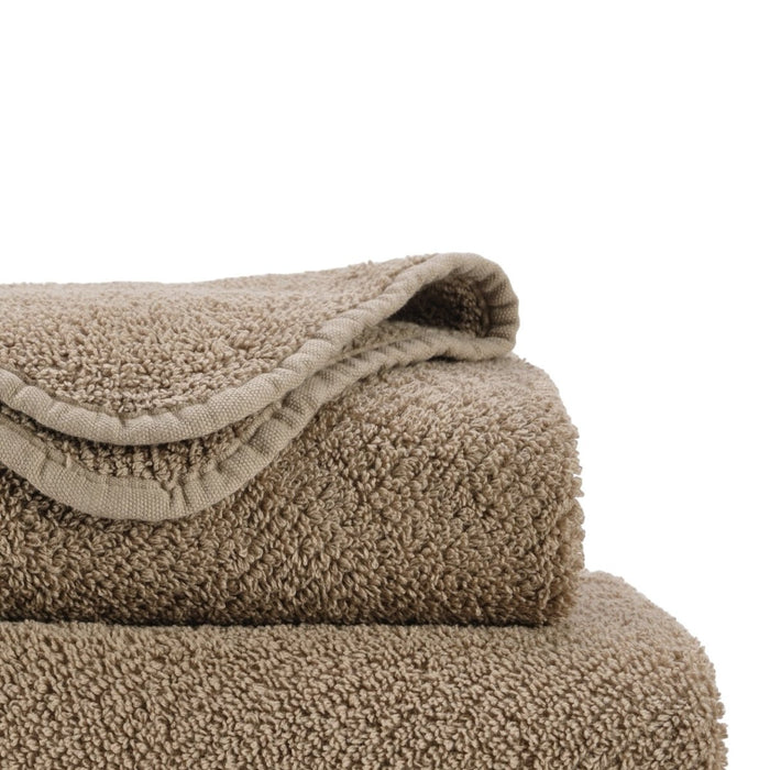 Abyss Twill Euro Hand Towel 23x43 Taupe 711 - Fig Linens and Home - View 2