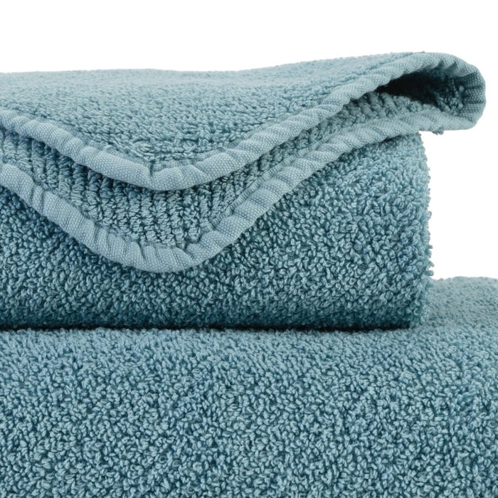 Abyss Twill Hand Towel 17x30 Atlantic 309 - Fig Linens and Home - View 3