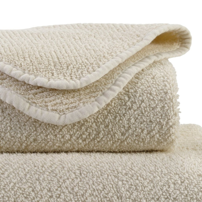 Abyss Twill Hand Towel 17x30 Ecru 101 - Fig Linens and Home - View 3