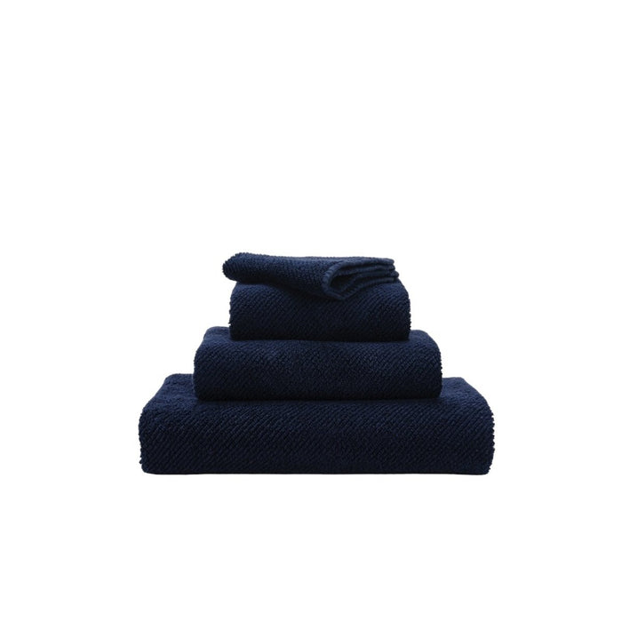 Abyss Twill Hand Towel 17x30 Navy 314 - Fig Linens and Home - View 1