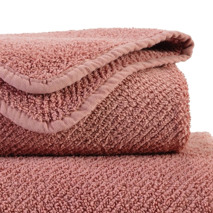 Abyss Twill Hand Towel 17x30 Rosette 515 - Fig Linens and Home - View 3