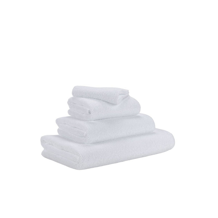 Abyss Twill Hand Towel 17x30 White 100 - Fig Linens and Home - View 1