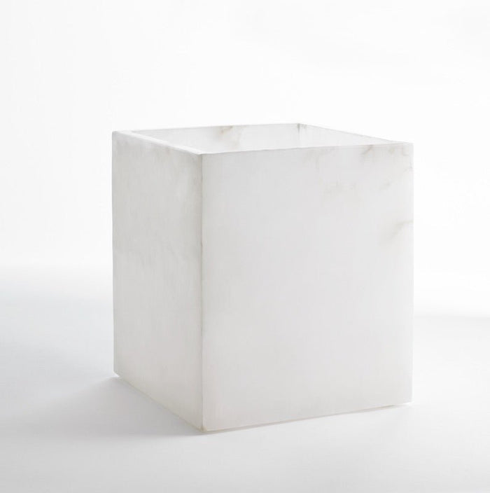 Alabaster Bath Accessories - Waste Basket by Kassatex - Fig Linens and Home