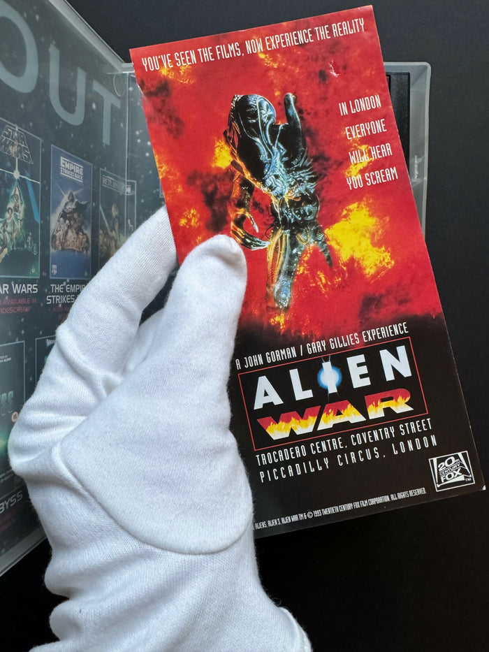 Alien 3 (1992) An Autographed VHS Cassette