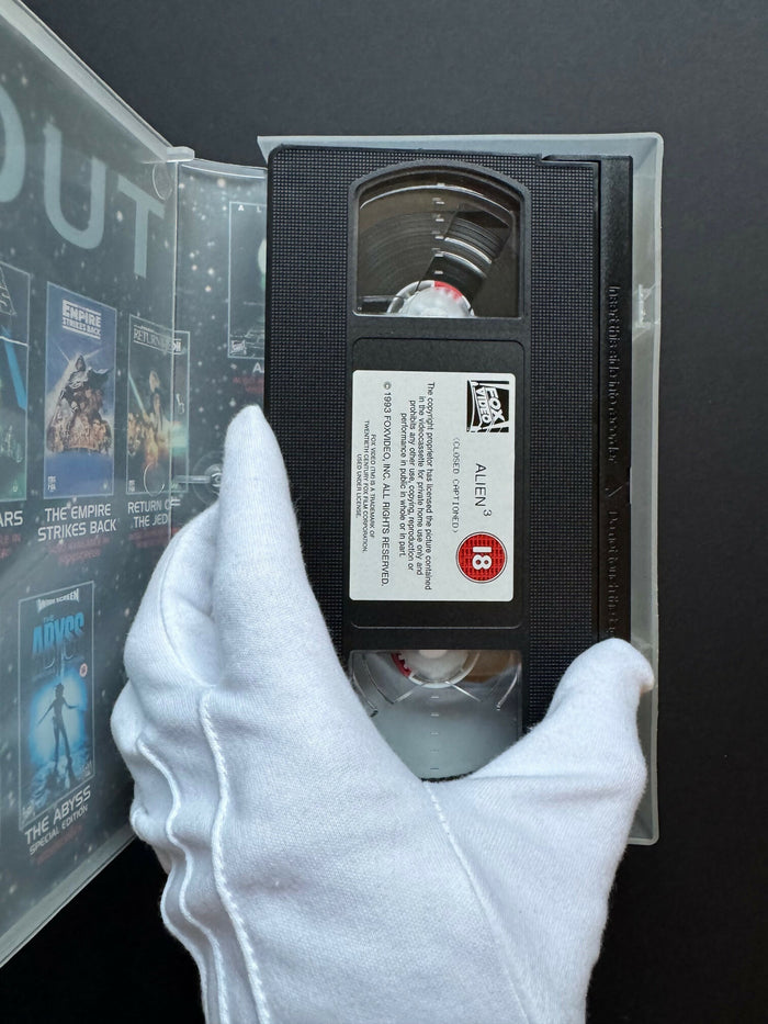 Alien 3 (1992) An Autographed VHS Cassette