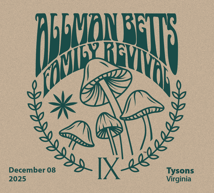 Allman Betts Family Revival 12-08-2025 Live in Tysons, VA