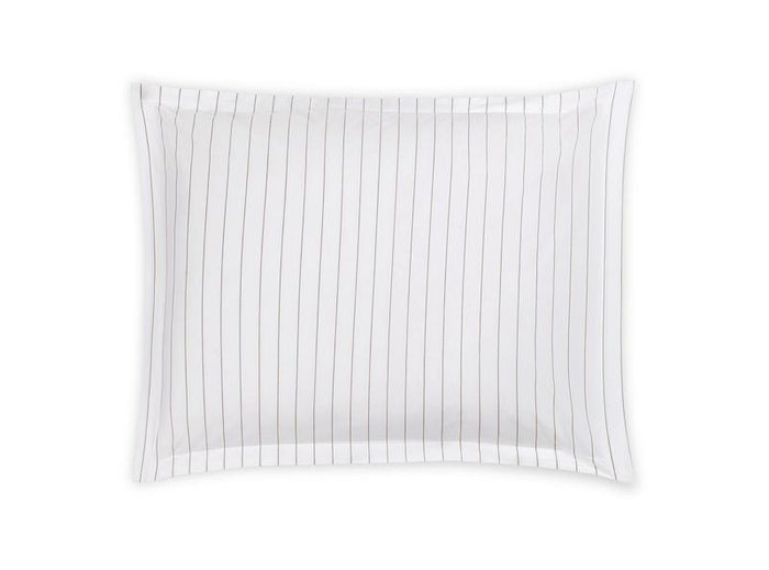 Matouk Amalfi Dune Sham | Striped Bedding at Fig Linens and Home