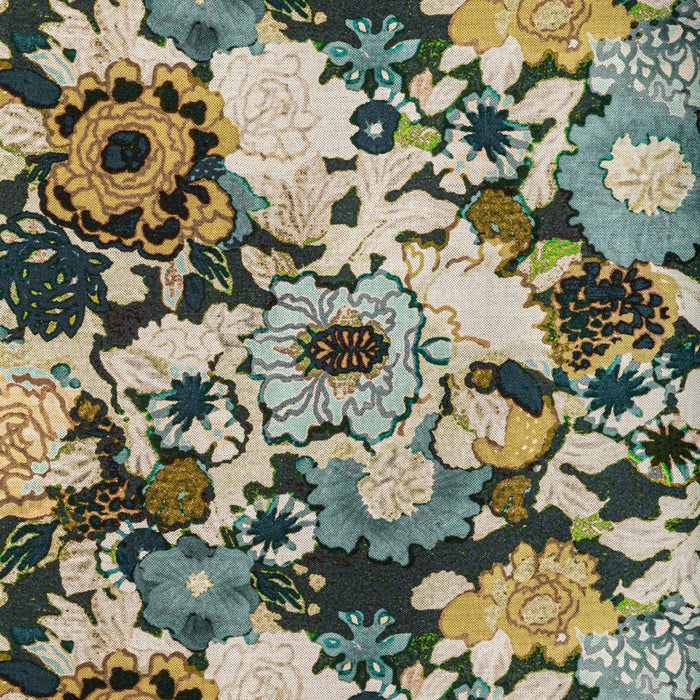 Arioso Marine & Citron Decorative Pillow Ryan Studio - Lee Jofa Swatch