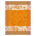 Fig Linens - Arrière Pays Orange Tea Towels by Le Jacquard Français