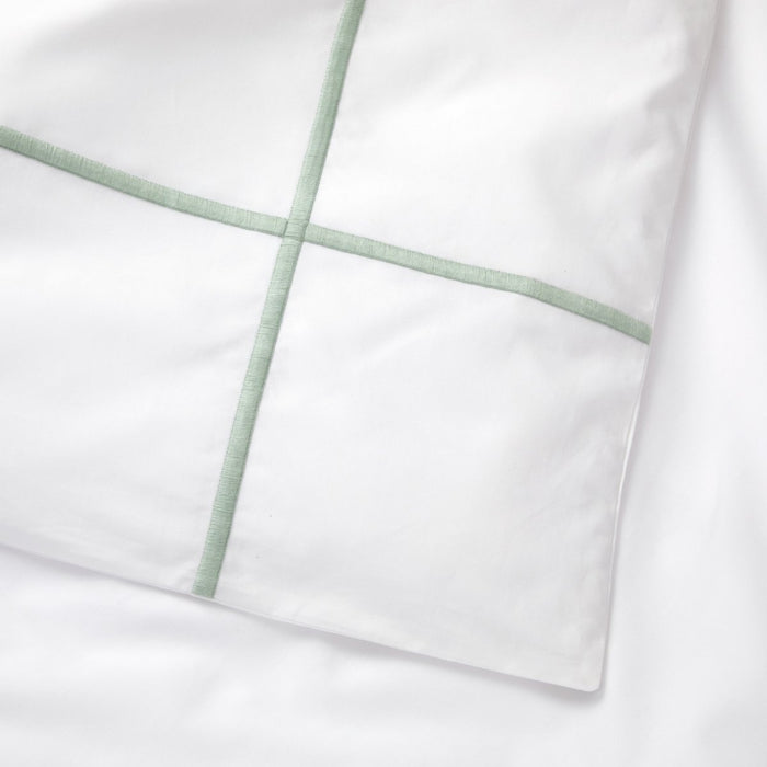 Yves Delorme Duvet Cover Detail - Athena Veronese
