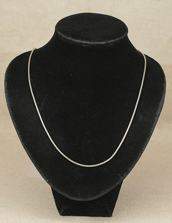 Authentic Pandora Sterling Silver Snake Chain Necklace
