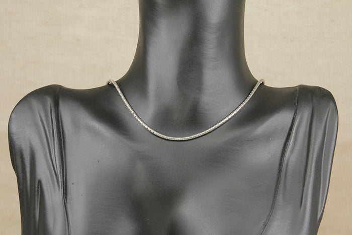 Authentic Pandora Sterling Silver Snake Chain Necklace