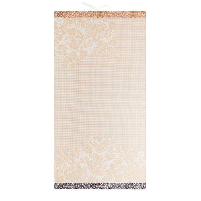 Le Jacquard Français Barbade beige beach towel by le jacquard français - beach towel 39" x 79" beige at FIG LINENS AND HOME - 2