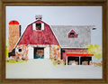 Barn No. 2: Framed with Glass