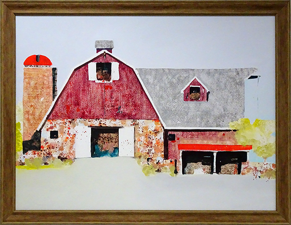 Barn No. 2: Framed with Glass