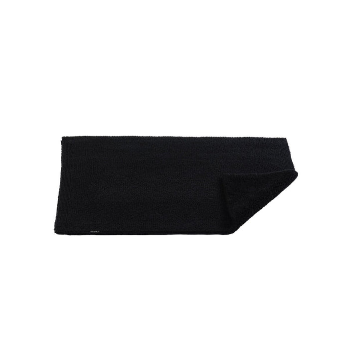 Abyss & Habidecor Bay 20x31 Black 990 Bath Rug by Abyss - 20" x 31" Black 990 at FIG LINENS AND HOME - 2
