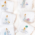 Beach Girls Cocktail Napkins, set of 6