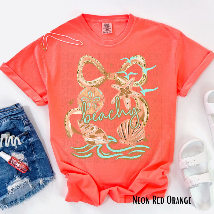 Beachy Shells and Bow